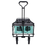 Collapsible Foldable Wagon with strapping system Beach Wagon Utility Utility Wagon Grocery W2932P210084