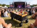 Big large capacity Folding cart Extra Long Extender Wagon Folding Wagon Garden Shopping Beach W227137384