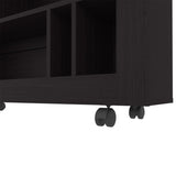 Norwood Table Cart, Living room, Black B092P306239