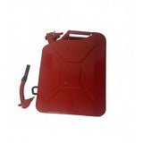 20L US Standard Cold-rolled Plate Petrol Diesel Can Gasoline Bucket with Oil Pipe Red 2 Pairs of 03165863
