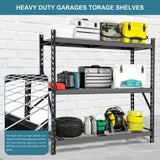 Garage Shelving Heavy Duty 72"H*77"W Garage Storage Shelves 6000LBS Heavy Duty Shelving Adjustable 3 ET309759BBB
