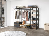 Independent wardrobe manager, clothes rack, multiple storage racks and non-woven drawer, bedroom 17687713