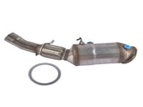 Silver Three-Way Catalyst Fit for BMW X1 E84 X3 F25 X4 F26 2.0L 2013-2017 8307607611 08604726