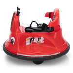 ZUN 12V Snail-Shaped Kids Electric Bumper Car with Remote Control, Ride On Car with LED Lights, Music, W2181P160381