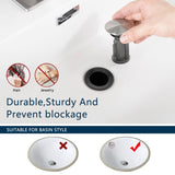 Sink Faucet With Deck Plate Waterfall Brushsed with Pop Up Drain and Supply Lines Bathroom faucets W1932P180746
