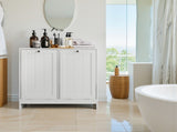 Tilted Laundry Hamper with Removable Basket, Hidden Laundry Hamper, Bathroom Laundry Hamper Storage W1706P574110