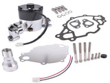 Electric Water Pump Kit Chrome for Small Block Ford 289 302 High Volume Flow 68982214