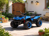 12V Ride on ATV, 4 Wheeler Kids with Dual Motors, Soft Start, Battery Display, Music & Lights, 21480263