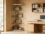 Tempered glass five-sided display cabinet,corner cabinet,liquor cabinet,with running lights,with W3155P449086