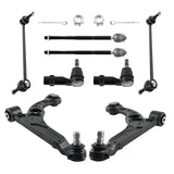 8x Front Lower Control Arms Sway Bar Tie Rods Fit For DODGE DART 2013 - 2016 All Models MS251201, 93029970