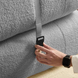 Human Dog Bed, Lazy Sofa Couch, 78.7" Multi-Functional Foldable Sofa Bed, 3-in-1 Teddy Fabric W1885P277277