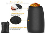 Lawn Tractor Leaf Bag - 54 Cubic Foot Standard Leaf Bag - 112-inch Opening for 2 Bag Material 26577657