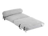 Latina Indoor Foldbable Bean Bag Lounge chair, Light Gray N775P265519G