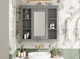 35'' x 27.5'' Medicine Cabinet, Wall Mounted Bathroom Storage Cabinet, Modern Bathroom Wall Cabinet 67280709