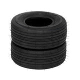 ZUN Set of 2 13x5.00-6 Rib Tires 4 ply Lawn Mower Garden Tractor 13-5.00-6 13x500x6 82050617