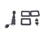 Adjustable Trailer Hitch Fits 2-inch Receiver 2" & 2-5/16" Ball w/Anti-Theft Pin 54863397