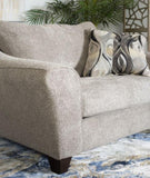 Camero Fabric Pillowback Arm Chair, Gray T2574P195452