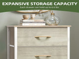 4 Drawer Dresser Fabric Chest of Drawers Furniture Storage Organizer for Living Room,,Hallway,Oak 96297680