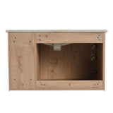 30'' Floating Wall-Mounted Bathroom Vanity, Soft-Close Cabinet Door W999P145695