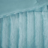Full/Queen Faux Fur Comforter Mini Set B03597227