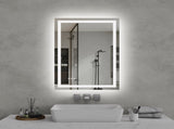 24"x36" LED Bathroom Mirror, Front-Lit and Back-Lit,3 Color Tem Adjustable, Brightness Memory, 41772082