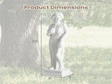 31.5" Greek Goddess Garden Statue, All-Weather MgO Outdoor Sculpture for Patio Lawn Yard Decor 50932670