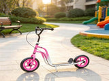 Lightweight Kids Scooter with Adjustable Handlebar Rear Brake Kickstand 12 Inch EVA Wheels for 5-12 17515545