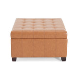 ISABELLA Storage Ottoman, PU N757P254449O