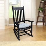 wooden porch rocker chair Black, without mat W49520604