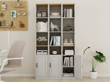 72" Tall Slim Storage Cabinet, 6-Tier Narrow Freestanding Bathroom Cabinet with 1 Door and 2 86929190