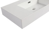 ZUN 36" Resin basin For Bathroom Vanity,Vanity Top only W1972P186773