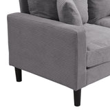 57 " High Resilience Loveseat Sofa, Wooden Frame 2 Seat Sofa, Comfy , Small Space Saving Modern W311P221207