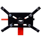 ZUN Engine Stand, 1500 LBS Motor Stand with 4 Wheels, 360 Degree Rotating Head & 4 Adjustable Arms,Metal 76822987