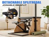 Pilates Chair Wunda Chair Pilates Combo Chair with Handles Split Pedals Reformer Machine 4-Level 66516037