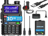 BAOFENG 5RH Ham Long Rang Walkie Talkies 10W , 999CH One Key Frequency Match, 70720142