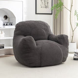 Bean Bag Chair with Filler, Bean Bag Sofa with Tufted Soft Stuffed Filling, Fluffy and Lazy Sofa, 00965958