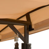 Garden swing chair top cover only,Replacement Canopy Top for GT Porch Swing Model GCS00229C W419P329179