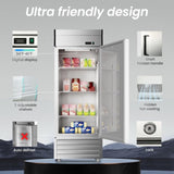 27" W Dynamic Cooling Commercial Refrigerator 23 Cu. Ft OmniSmart Temperature Control 3341 W1192P248454