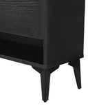 Large size Shoe Cabinet,Free Standing Tipping Bucket Shoe Rack Organizer with 2 Flip Drawers&2 W2516P270525