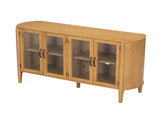 Storage cabinet at the entrance to the living and dining room, large size, 4 doors, stylish style, N780P330603N