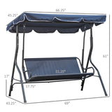 3-Seat Outdoor Porch Swing 19252844