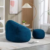 Bedding Bean Bag Sofa Chair High Pressure Foam Bean Bag Chair Adult Material with Padded Foam W1996130769