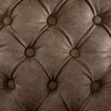 French Style Solid Wood Frame Antique Painting,Hand-pulled buckle decoration PU artificial leather W1143P166792