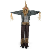 7ft Life-Size Animated Halloween Scarecrow - Sound-Activated 28912663