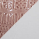 Claudia 20" Contemporary Ceramic Accent Lamp in Rose Tan Ceramic, Polished Nickel Accents and White B202P224013