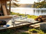 Chainsaw Mill & Rail Guide System, Portable Sawmill with 14"-36" Guide Bar, 9ft Aluminum Milling 62146202