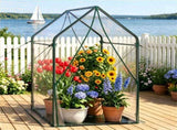 54" x 36" x 67" Portable Mini Greenhouse with PE Bottom Mat, Clear PVC Plant Grow Tent, Wind 98321278
