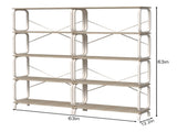 5 Tier Large Book Shelf, Bookcase Home Office Open Bookshelf,Shelves for Living Room, Office 72464849