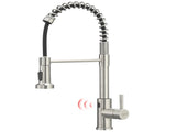 Touchless Kitchen Faucet,Hands Free Automatic Smart Kitchen Faucet Black Smart Kitchen Faucet W1932P156239