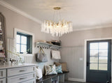 8-Light Chandelier Grape Crystal Ceiling Lamp, 8-Lights Modern Farmhouse Ceiling Ceiling Hanging W5008P466526